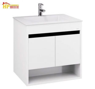 TỦ LAVABO CAESAR LF5030+EH15030AV CHÍNH HÃNG