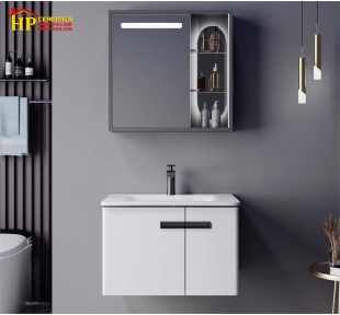 LAVABO TỦ TREO TƯỜNG PLYWOOD CAO CẤP 6616-60