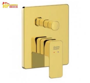 SEN TẮM ÂM TƯỜNG NÓNG LẠNH MẠ VÀNG AMERICAN STANDARD  WF-1321CS  CHÍNH HÃNG