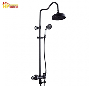 SEN TẮM ĐỨNG MẠ NIKEN ĐEN VĐ-68