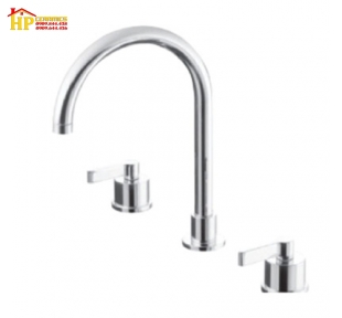 VÒI LAVABO NÓNG LẠNH 3 LỖ AMERICAN STANDARD WF-3304 CHÍNH HÃNG