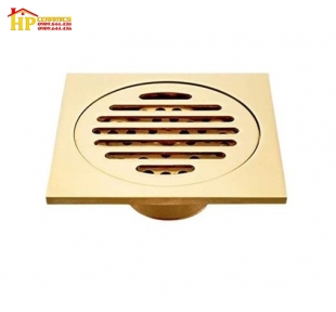 PHỄU THOÁT SÀN 10X10 MẠ VÀNG HG-45
