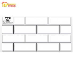 GẠCH ỐP TƯỜNG 30X60 TRANG TRÍ Ô CHỮ NHẬT TRẮNG 3601 CAO CẤP GIÁ RẺ
