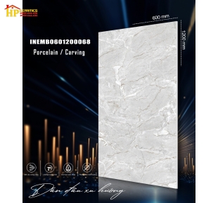 GẠCH LÁT NỀN 60X120 VÂN ĐÁ XÁM MATT SUGAR 068