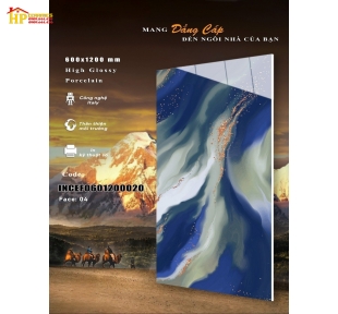 GẠCH LÁT NỀN 60X120 VÂN ĐÁ GỢM SÓNG XANH 020