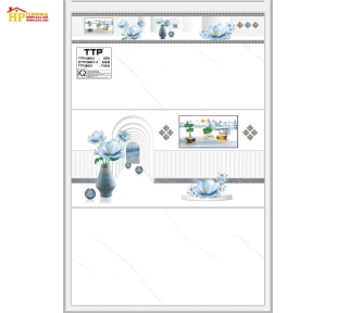 GẠCH 30X60 TRẮNG KHÓI BÔNG XANH