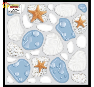 GẠCH 30X30 SỎI VÀ SAO BIỂN 3002