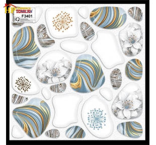 GẠCH 30X30 SỎI 3 MÀU 3401