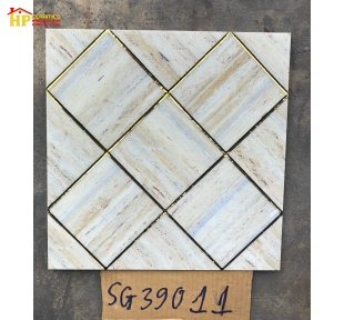 GẠCH 30X30 KHẮC KIM VÀNG CARO