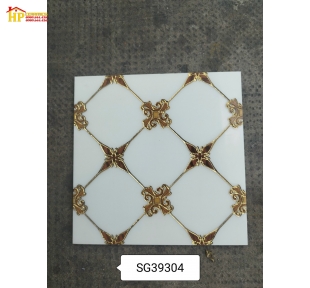 GẠCH 30X30 NHỦ VÀNG CARO TRẮNG