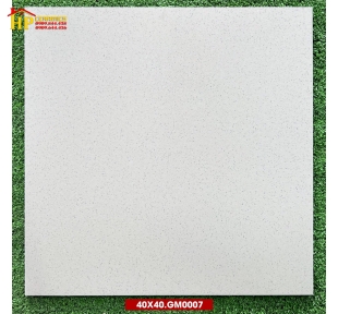 GẠCH LÁT NỀN 40X40 ĐÁ MUỐI TIÊU TRƠN GM007 CAO CẤP GIÁ RẺ
