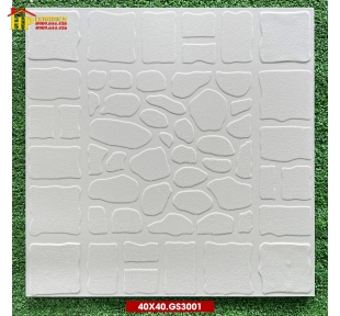 GẠCH SÂN VƯỜN 40X40 SỎI KEM GS30001 CAO CẤP GIÁ RẺ