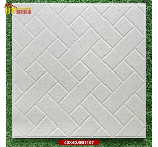 GẠCH SÂN VƯỜN 40X40 CHỮ NHẬT ĐANG MUỐI TIÊU GS1107 CAO CẤP GIÁ RẺ