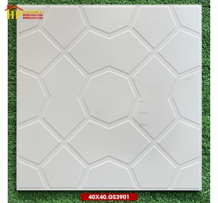 GẠCH SÂN VƯỜN 40X40 DA BANH KEM TRƠN GS3901 CAO CẤP GIÁ RẺ