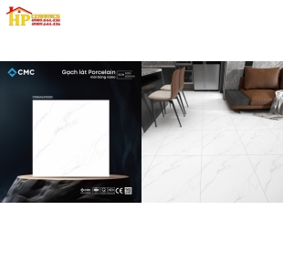 GẠCH 60X60 TRẮNG VÂN KHÓI 152S3