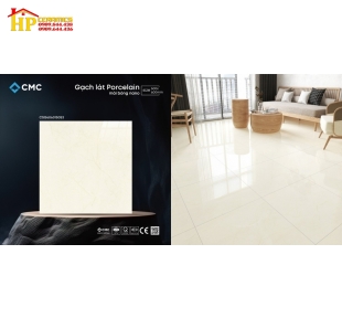 GẠCH 60X60 VÂN ĐÁ KEM VÀNG 150S3