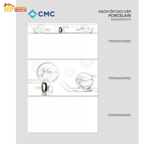GẠCH 30X60 ĐÁ SIÊU BÓNG TRẮNG TRƠN ĐIỂM BÔNG LULY