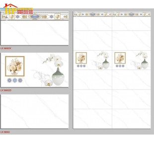 GẠCH 30X60 ĐÁ VÂN TRẮNG KHÓI ĐIỂM BÔNG LAN