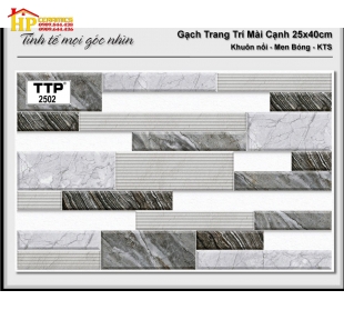 Gạch 25x40 trang trí 2502