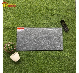 GẠCH 30X60 ĐÁ MATT SẦN VÂN ĐÁ XÁM ĐÂM 9682
