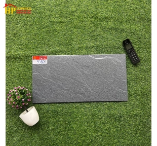 GẠCH 30X60 ĐÁ MATT SẦN XÉO VÂN ĐÁ XÁM ĐẬM 9580