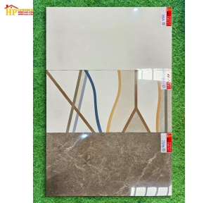 GACH 30X60 ỐP TƯỜNG VÂN ĐÁ NÂU BÓNG KIẾNG