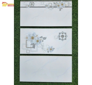 GẠCH 30X60 TRẮNG KHÓI VIỀN BÔNG