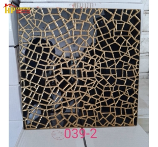 GẠCH TRANG TRÍ 30X30 ĐÁ ĐEN KHẮC KIM