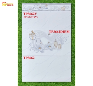 GẠCH 30X60 TRẮNG KHÓI HOA TRẮNG BÌNH VÀNG