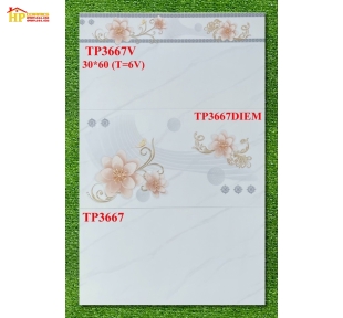 GẠCH 30X60 VÂN TRẮNG KHÓI 3667