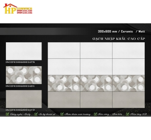 GẠCH 30X60 VÂN ĐÁ XÁM NÂU HIỆU ỨNG 3D