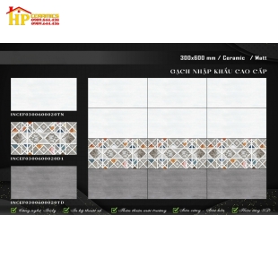 GẠCH 30X60 XÁM ĐẬM LỢT ĐIỂM HÌNH THÔI