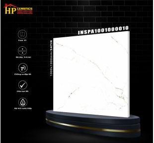 GẠCH 100X100 VÂN TRẮNG KHÓI NÂU 010 CAO CẤP