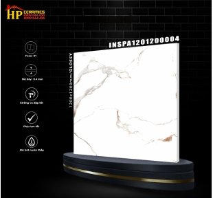 GẠCH 1M2X1M2 VÂN ĐÁ TRẮNG KHÓI VÀNG CAO CẤP