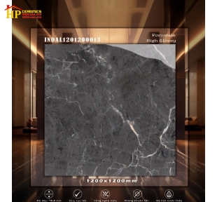 GẠCH 1200X1200 VÂN XÁM ĐÁ ĐẬM MARBLE 13 CAO CẤP
