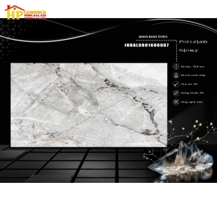 GẠCH 80X160 VÂN XÁM LỢT 007 CAO CẤP