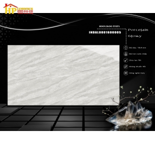 GẠCH 80X160 VÂN ĐÁ MARBLE XÁM 05