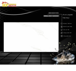 GẠCH 80X160 TRẮNG VÂN KHÓI NHẸ 01