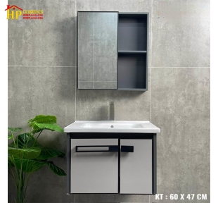 TỦ NHÔM 60X47 HAI CÁNH
