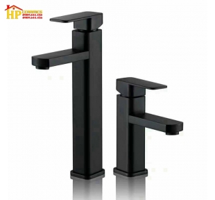 VÒI LAVABO NÓNG LẠNH PHỦ NANO ĐEN 245