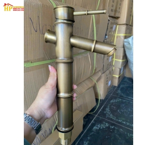 VÒI LAVABO NÓNG LẠNH ĐỒNG THAU 241