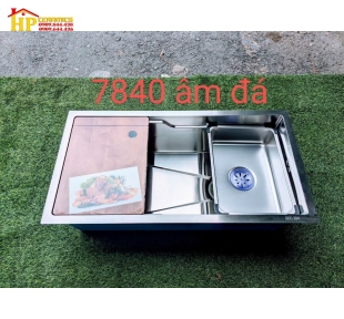CHẬU RỬA CHÉN ÂM MẶT ĐÁ 7840 INOX 304
