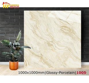 GẠCH LÁT NỀN 100X100 VÂN ĐÁ VÀNG1005