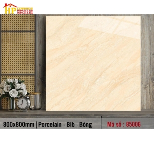 GẠCH LÁT NỀN 80X80 VÂN ĐÁ VÀNG 85006