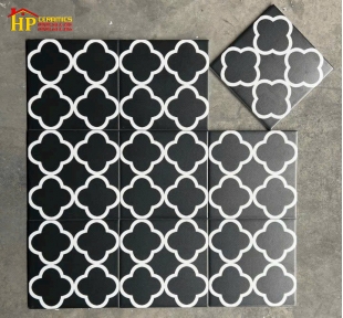 GẠCH TRANG TRÍ 20X20 ĐEN BÔNG