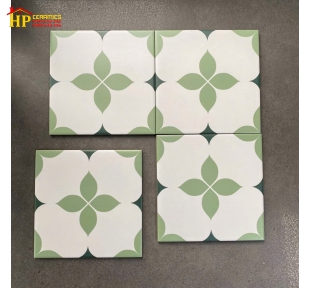 GẠCH TRANG TRÍ 20X20 BÔNG XANH