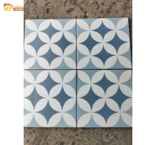 GẠCH TRANG TRÍ 20X20 ĐỒNG TIỀN XANH