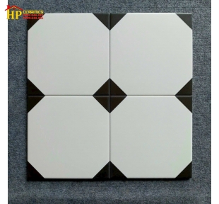 GẠCH TRANG TRÍ  20X20 NHẤM VUÔNG NHỎ GÓC