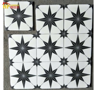 GẠCH BÔNG TRANG TRÍ HOA 8 CÁNH