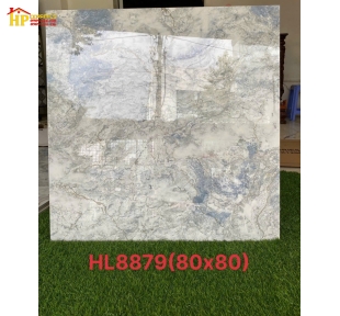 GẠCH LÁT NỀN 80X80 VÂN XÁM XANH 8879